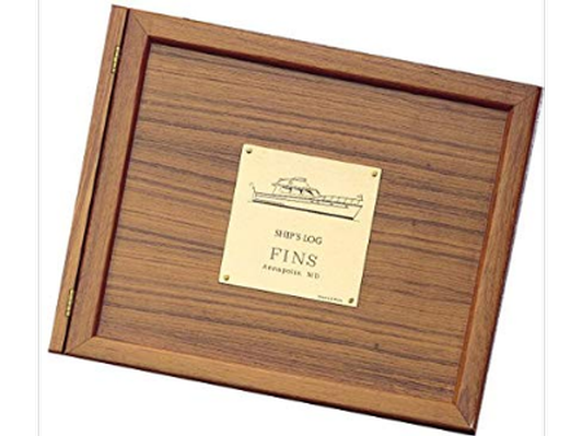 Weems and Plath Teak Log Book Cover