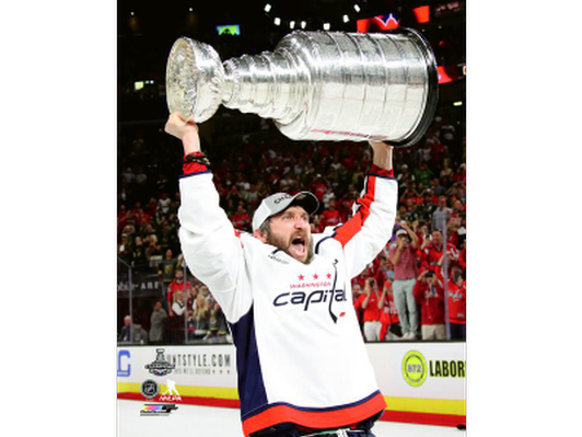 Washington Capitals Alex Ovechkin Fanatics Authentic 2018 Stanley Cup Champions