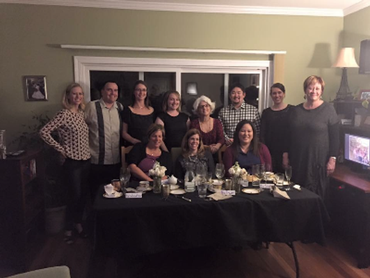 Mrs. Chen goes to the Teacher Gourmet Dinner Party! 1/5/2019
