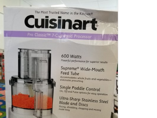 Cuisinart Food Processor Auction