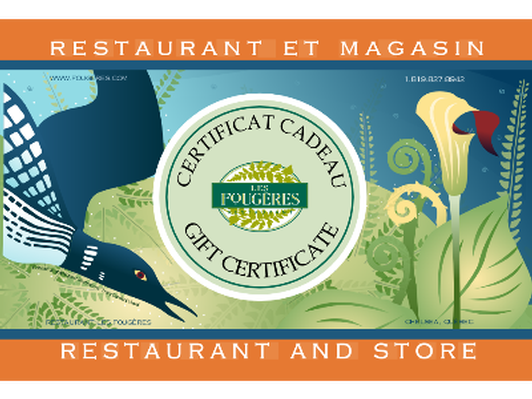 Les Fougeres Dinner Gift Certificate