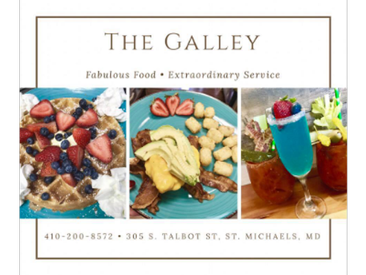 $50 Gift Certificate to The Galley in St Michaels