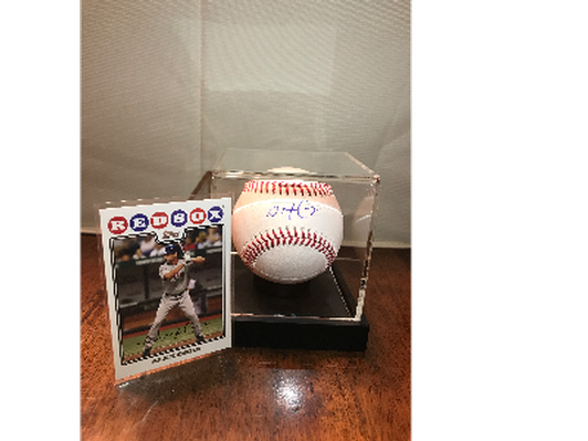 Autographed Alex Cora Baseball
