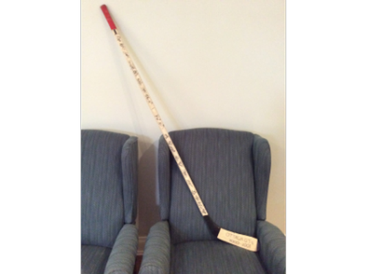 Signed Ottawa 67's Hockey Stick