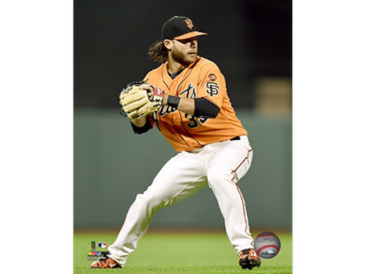 Autographed photo from Brandon Crawford 