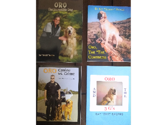Oro, the Incredible Dog - 4-volume set of young adult (of all ages) novels