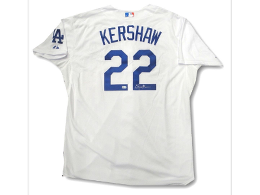 Clayton Kershaw - Los Angeles Dodgers Autographed Baseball Jersey 