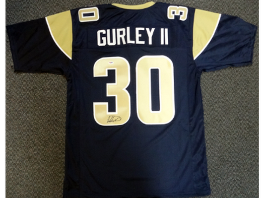 Todd Gurley - Los Angeles Rams Autographed Football Jersey 
