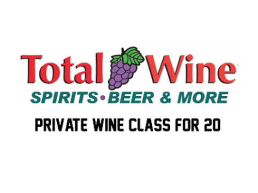 Private Wine Class for 20 ($600 value)