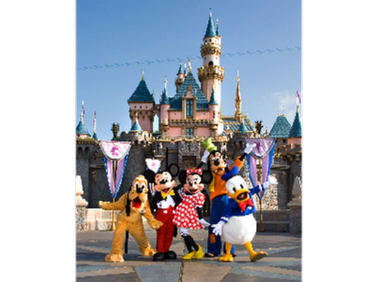 (2) 1-Day Park Hopper Disneyland Tickets