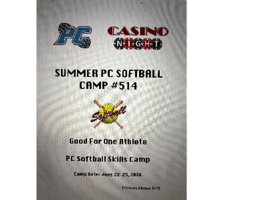 Panther Creek 2020 Softball Skills Summer Camp