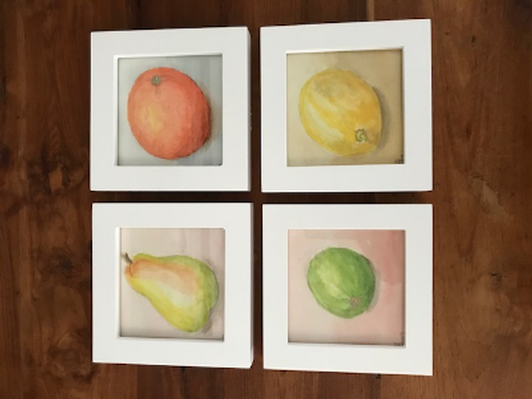 Framed Watercolors by a TEC Grandmother