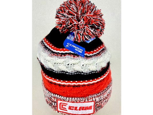 IceArmour Youth Knit Hat - Red/Black/White