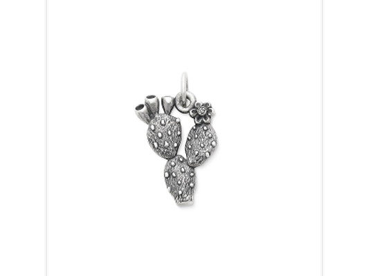 James Avery Prickly Pear Cactus Charm & 