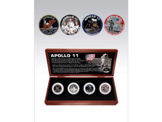 Apollo 11 - 50th Anniversary Coin Set &  Commemorative T-shirts