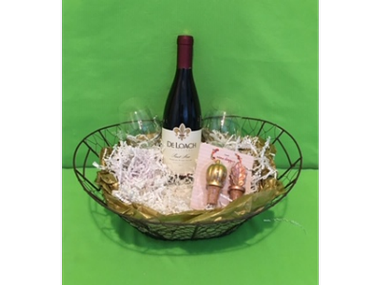 Pinot Noir Wine Basket