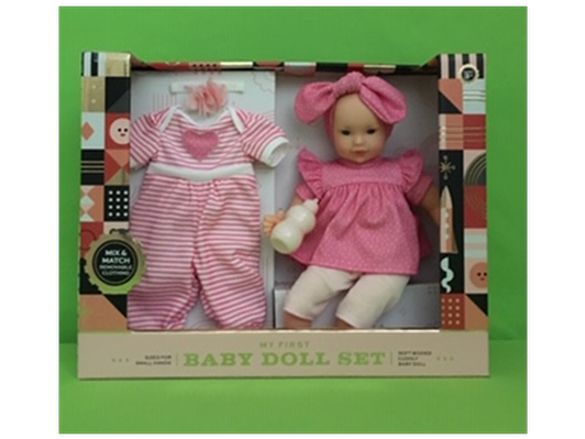 F A O Schwarz Baby Doll Set