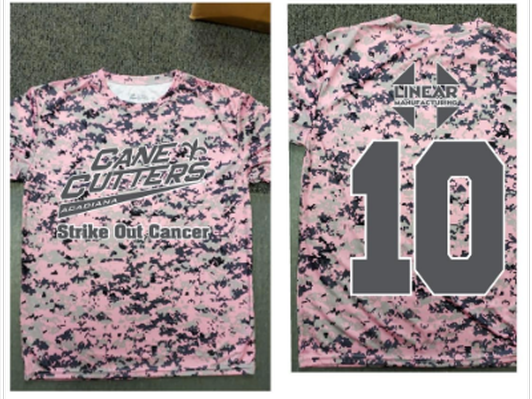Strike Out Cancer Night Jersey #21