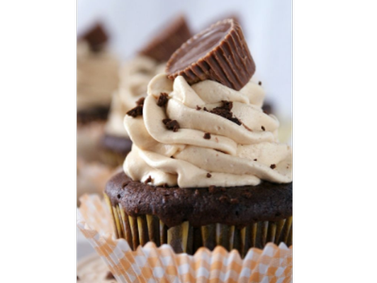 1 Dozen Homemade Chocolate Peanutbutter Cupcakes