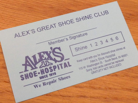 Alex's Shoe Hospital - Six Shoe Shines!