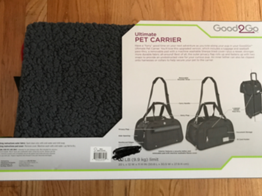 Good2go ultimate pet top carrier