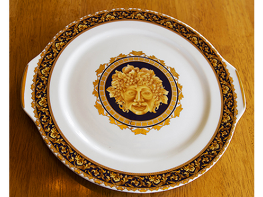 French Limoges Platter and 6 Plates