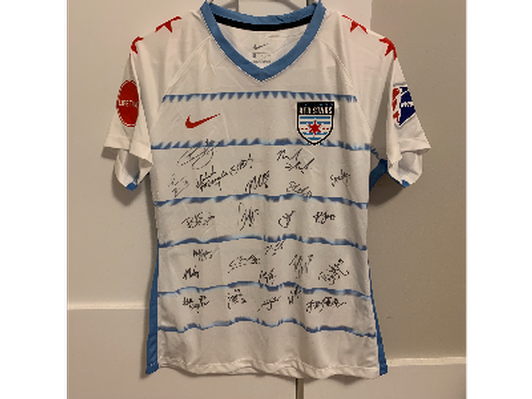 Chicago Red Stars Team signed 2019 jersey