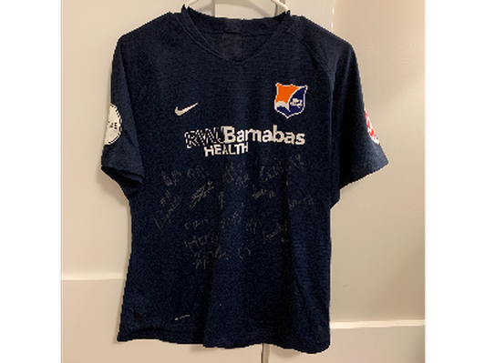 Sky Blue FC Team signed 2019 jersey