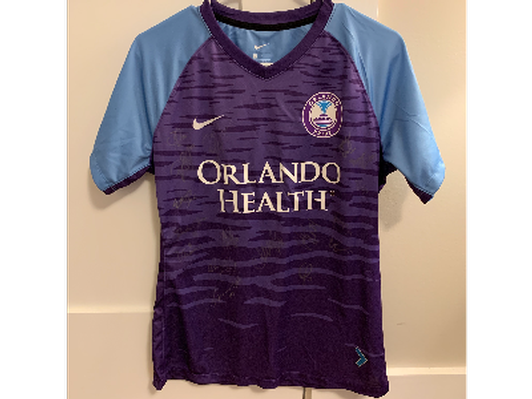Orlando Pride Team signed 2019 jersey