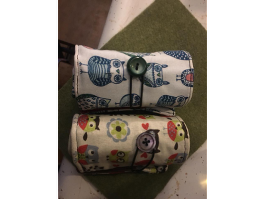 Handcrafted Fabric Crayon Roll