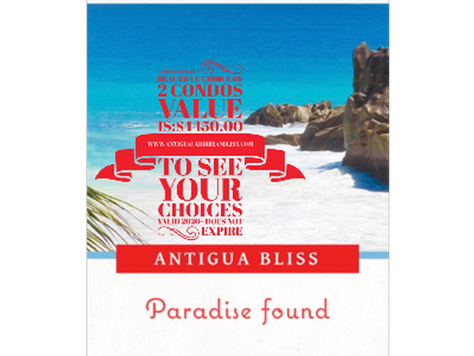 Antigua a weeks stay! Choice of two villas