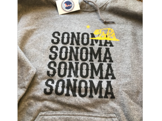 Four Sonoma sweatshirts