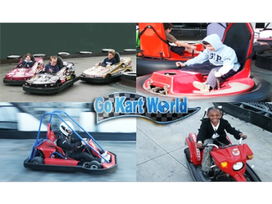 Go Kart World - 4 ride tickets!