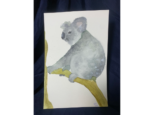 Watercolor Koala