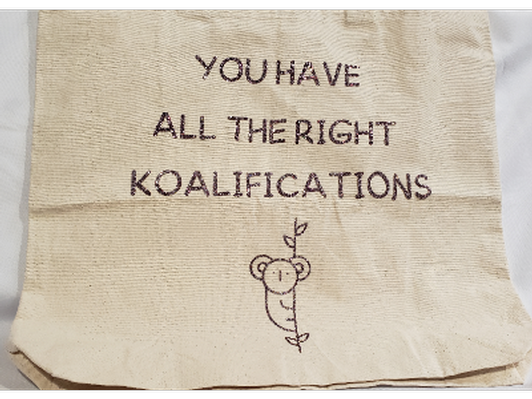 All the Right Koalifications Bag
