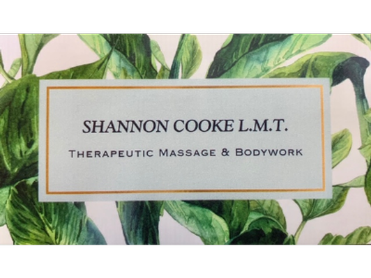 Therapeutic Massage with Shannon Cooke