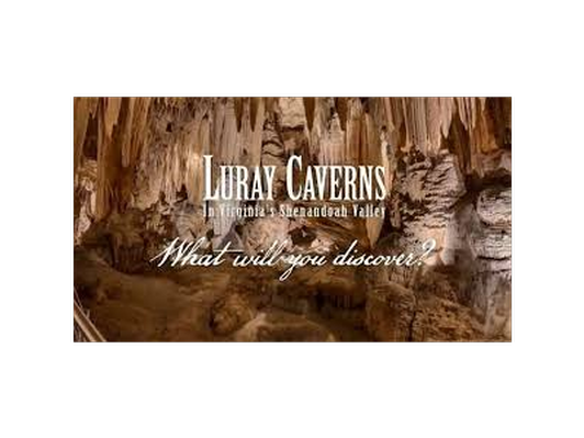 2 Admission Tickets to Luray Caverns