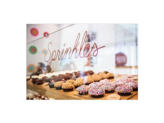 Sprinkles Online Bakery - Gift from Sprinkles Cupcakes Online Ordering