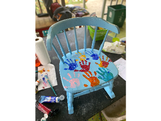 Preschool Class Art - Rocking Chair