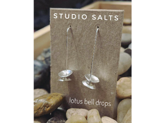 Lotus Bell Drops Earrings
