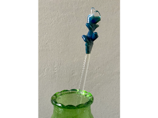 Blue Flower Pot Decoration