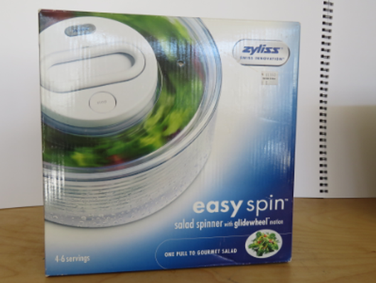 Zyliss Salad Spinner with Glidewheel motion