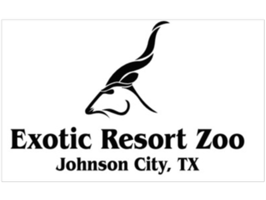 Exotic Resort Zoo - 4 General Admission Tickets