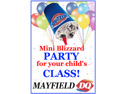 Mini Blizzard Party for Your Child's Class!