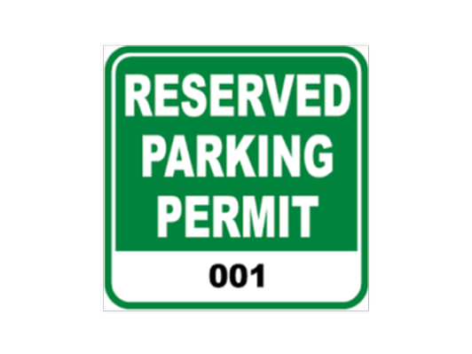 BRHS - Reserved Parking Spot