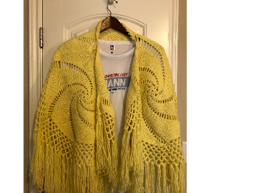 Yellow shawl