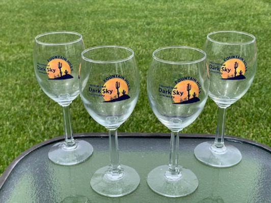 Night Sky Wine Glasses Set