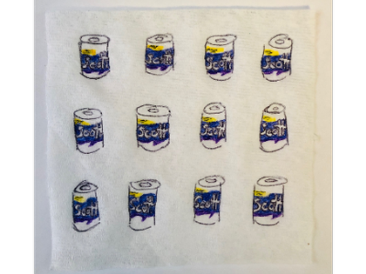 Andy Warhol's Scott Tissue, Artist: Sarah Hunter