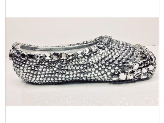Bejeweled Point Shoe, Crystals