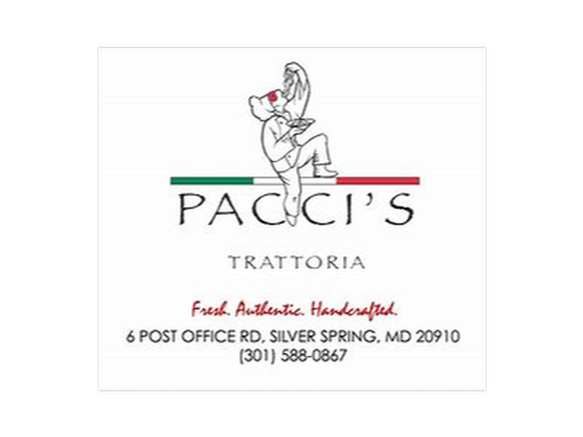 Paccis $50 gift card
